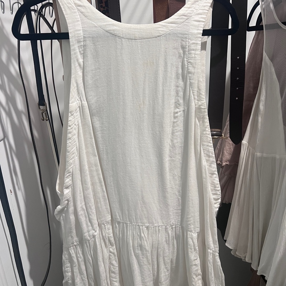 Free People babydoll tunic White